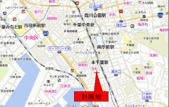 本千葉駅近くクリニック計画