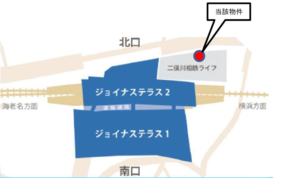 二俣川ライフ4階物件