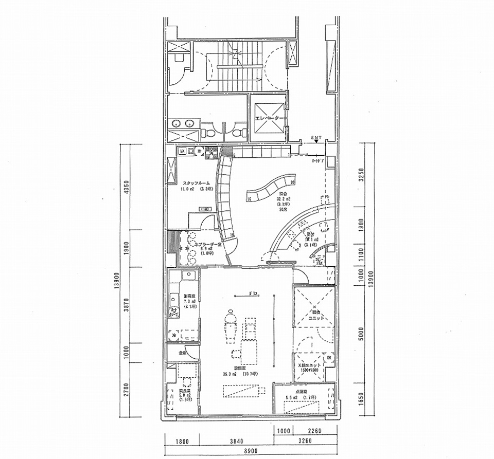 耳鼻科１設計図面